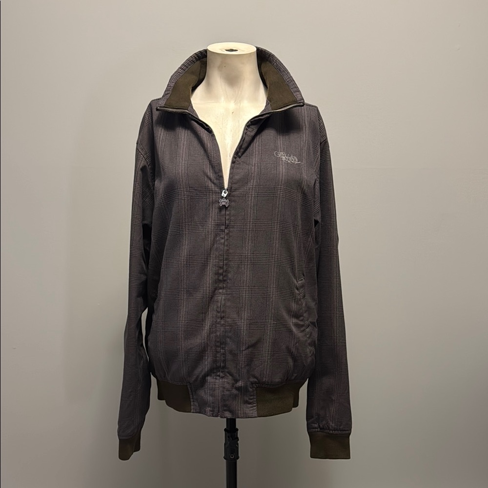 Brown vintage Billa Bong Bomber Jacket